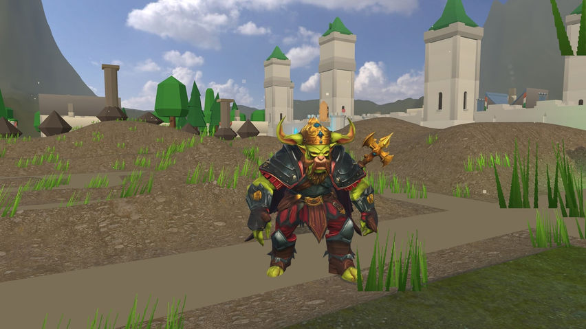 Archers in Towers Shooting Goblins