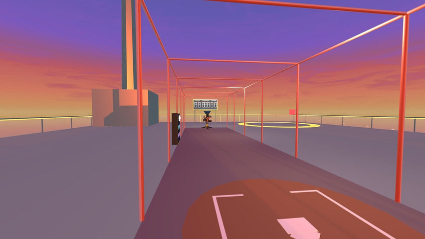 Sky Tennis And Baseball