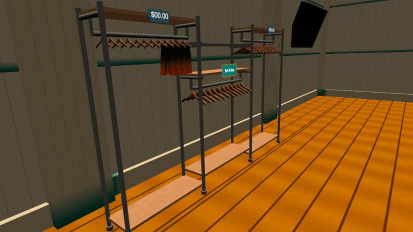 CLOTH STORE SIMULATOR VR