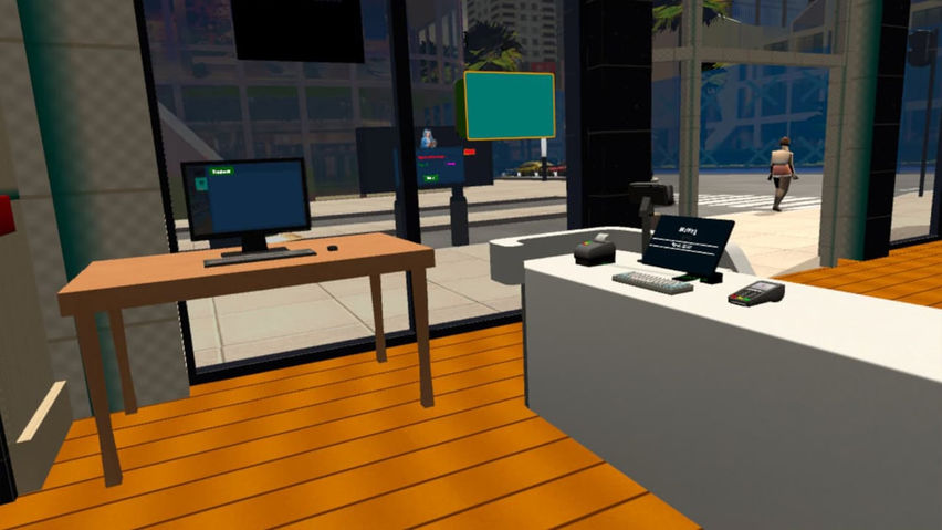 CLOTH STORE SIMULATOR VR