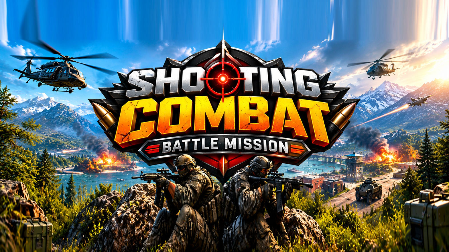 Shooting Combat: Battle Mission