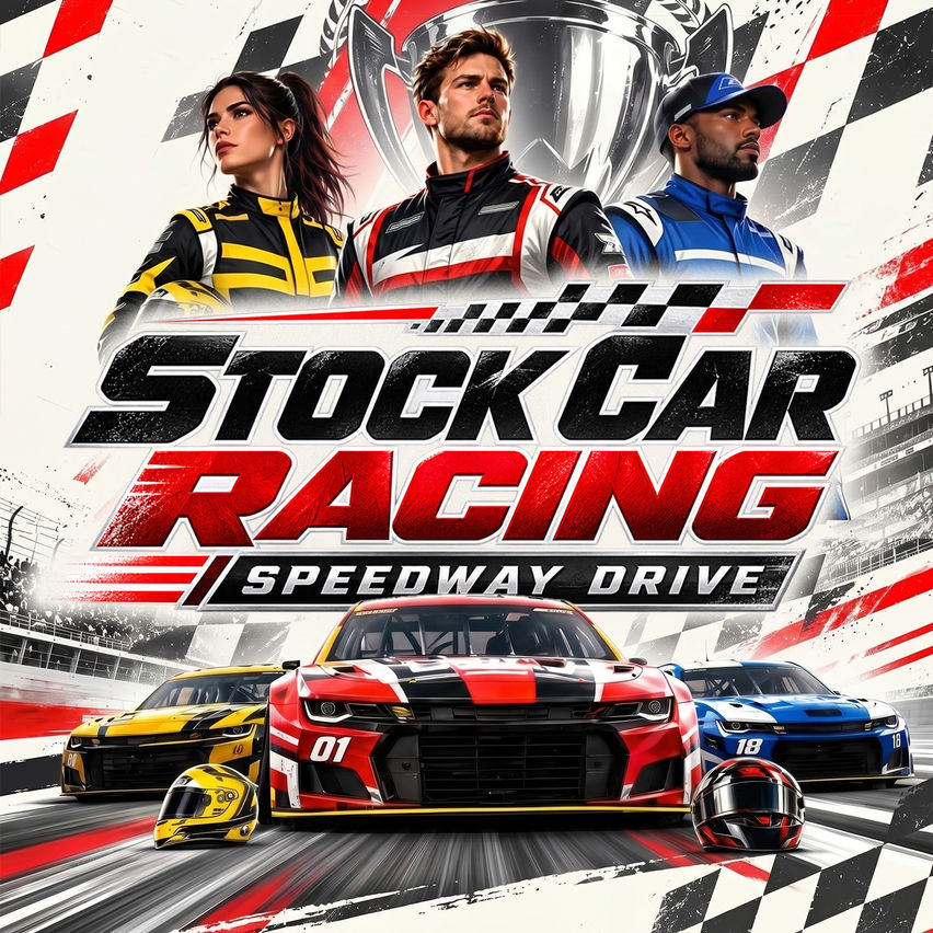 Stock Car Racing: Speedway Drive