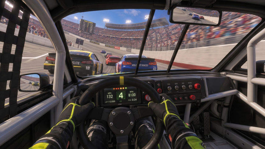 Stock Car Racing: Speedway Drive