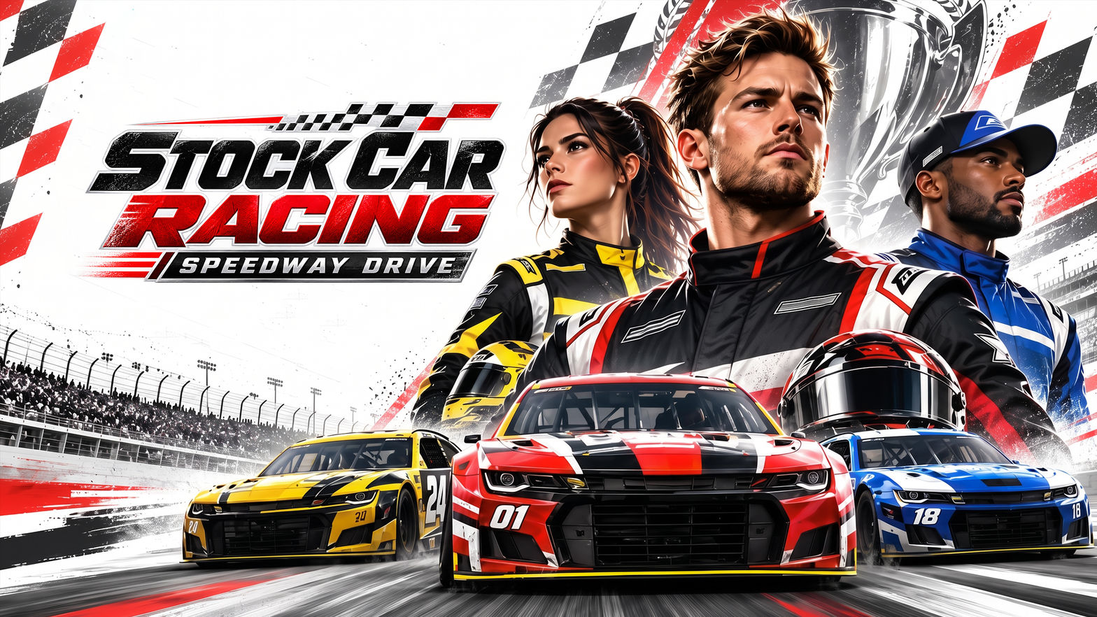 Stock Car Racing: Speedway Drive