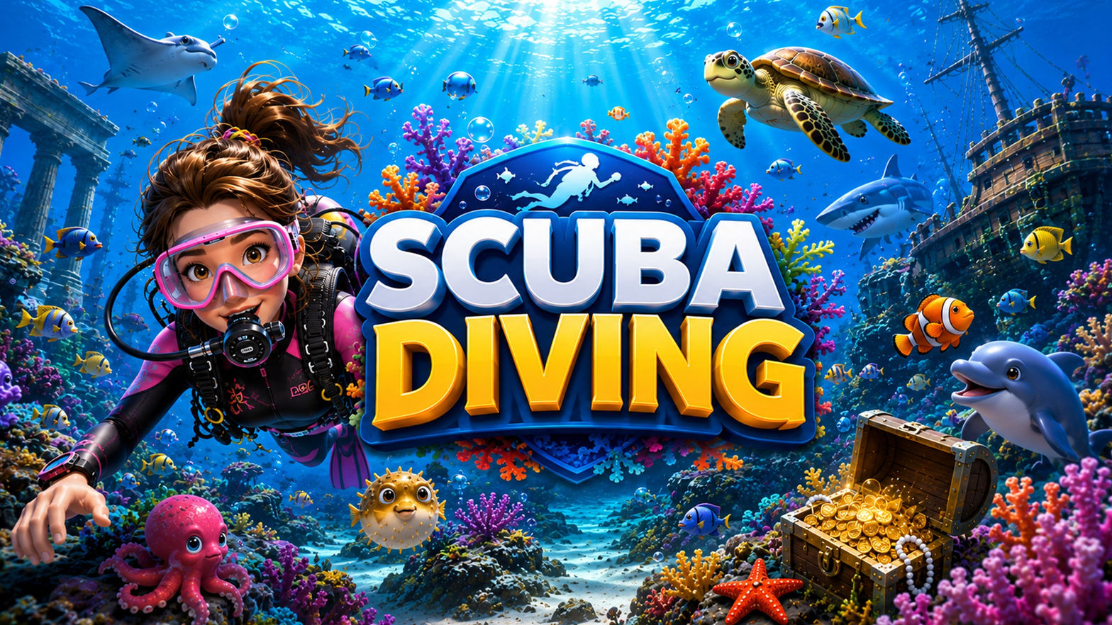 Scuba Diving Game: Deep Sea Adventure