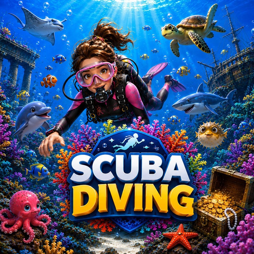 Scuba Diving Game: Deep Sea Adventure