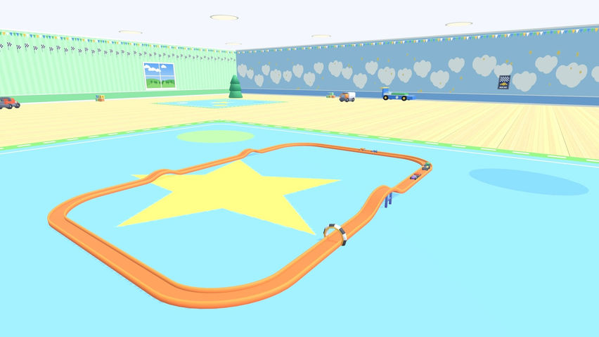 Toy Car Race Track