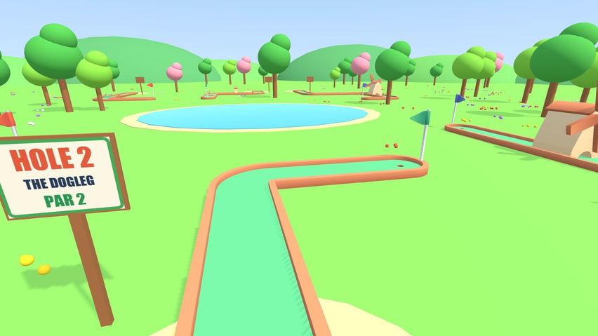 Golfing