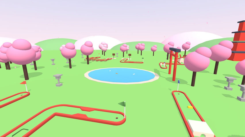 Golfing