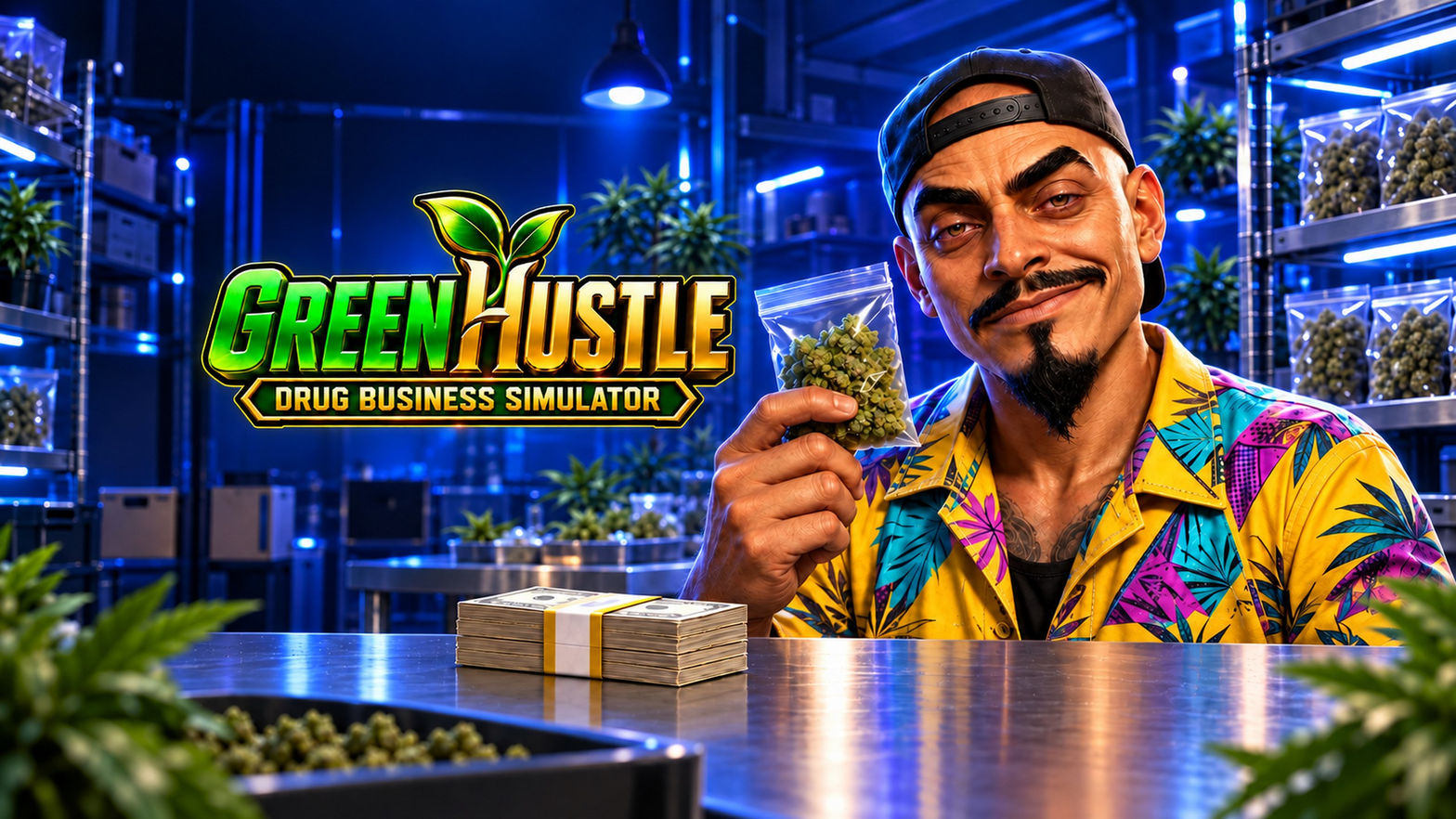 Green Hustle: Drug Business Simulator