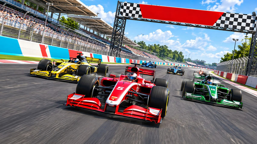 F1 Formula Speed Car Racing VR