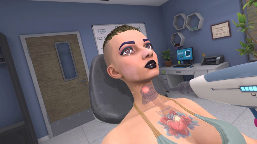 Tattoo Removal Simulator VR