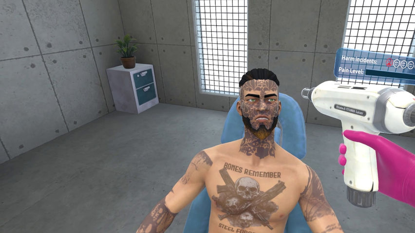 Tattoo Removal Simulator VR