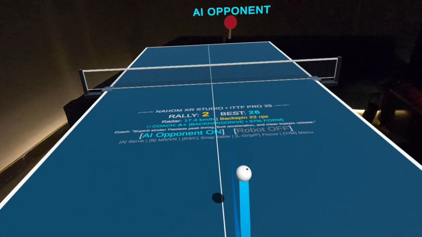 Table Tennis XR: Spin Arena