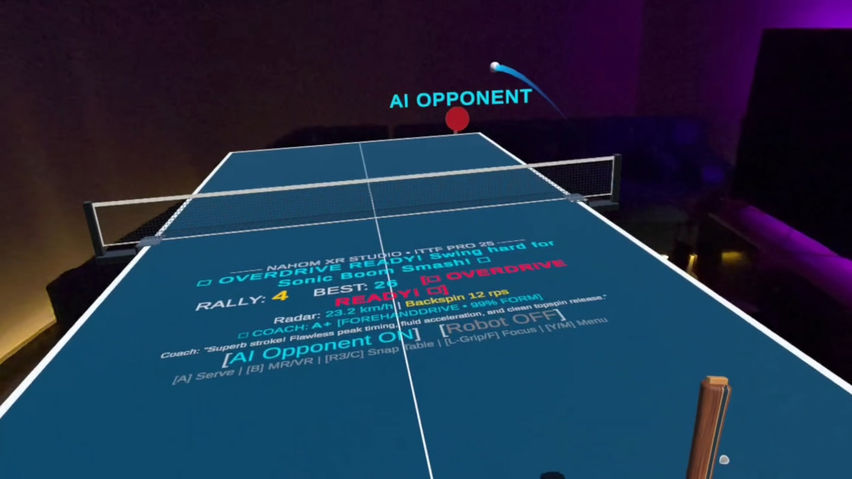 Table Tennis XR: Spin Arena
