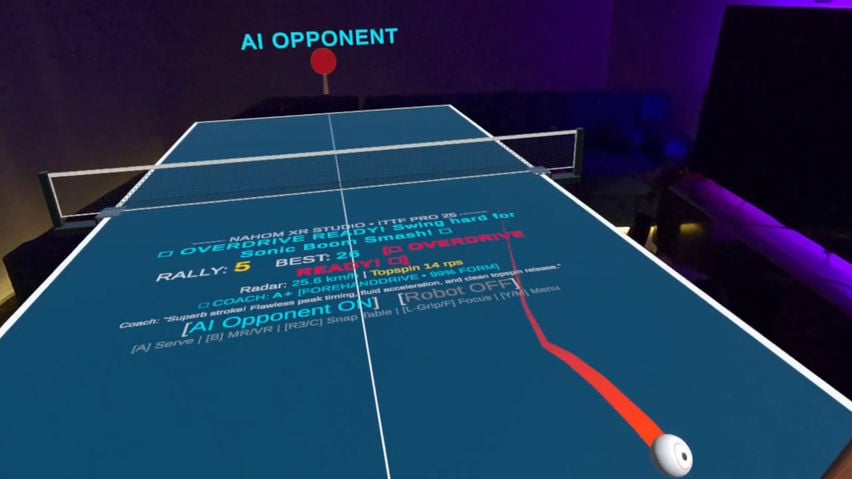 Table Tennis XR: Spin Arena