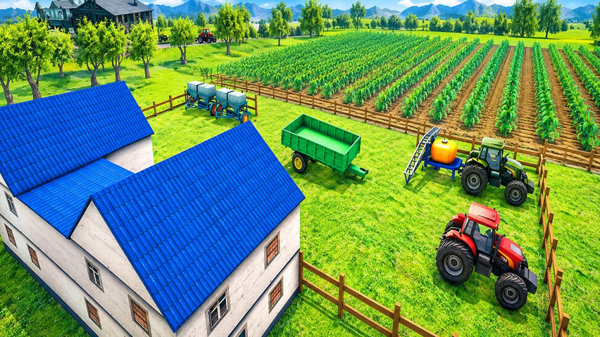 Tractor Driving Farming Simulator VR