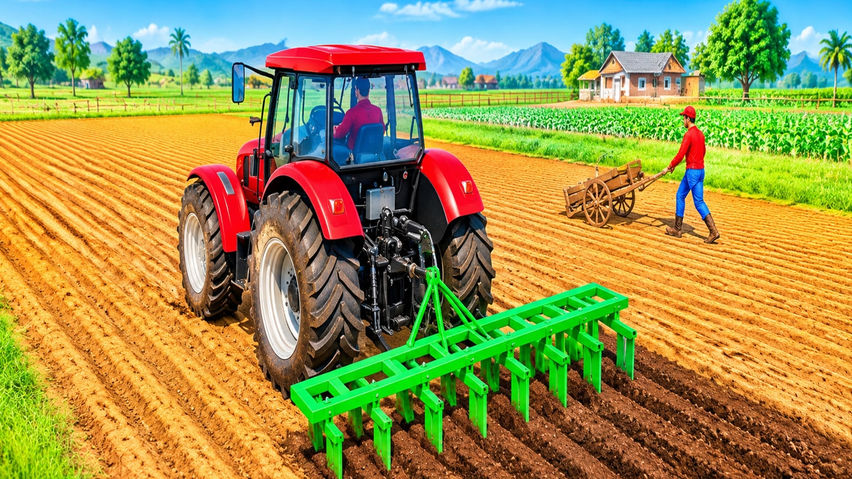 Tractor Driving Farming Simulator VR