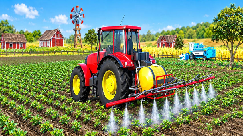 Tractor Driving Farming Simulator VR