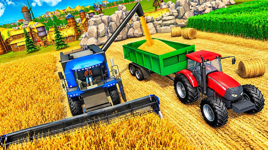Tractor Driving Farming Simulator VR
