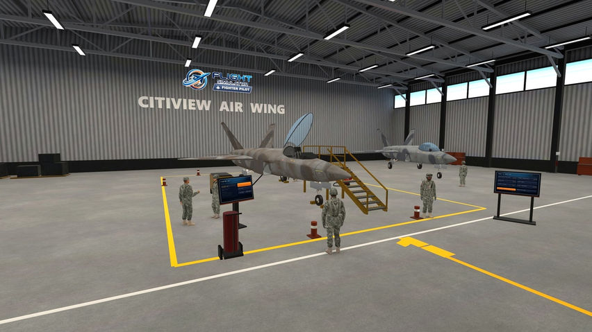 Flight Simulator Fighter Pilot