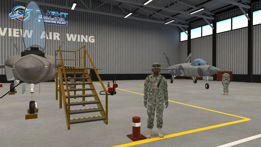 Flight Simulator Fighter Pilot