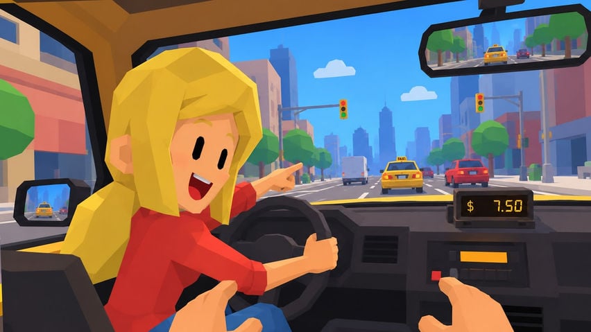 Teach My Little Sister How To Drive Taxi