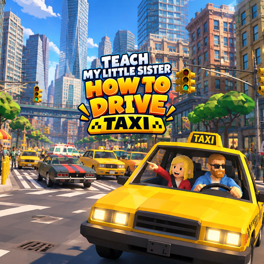 Teach My Little Sister How To Drive Taxi