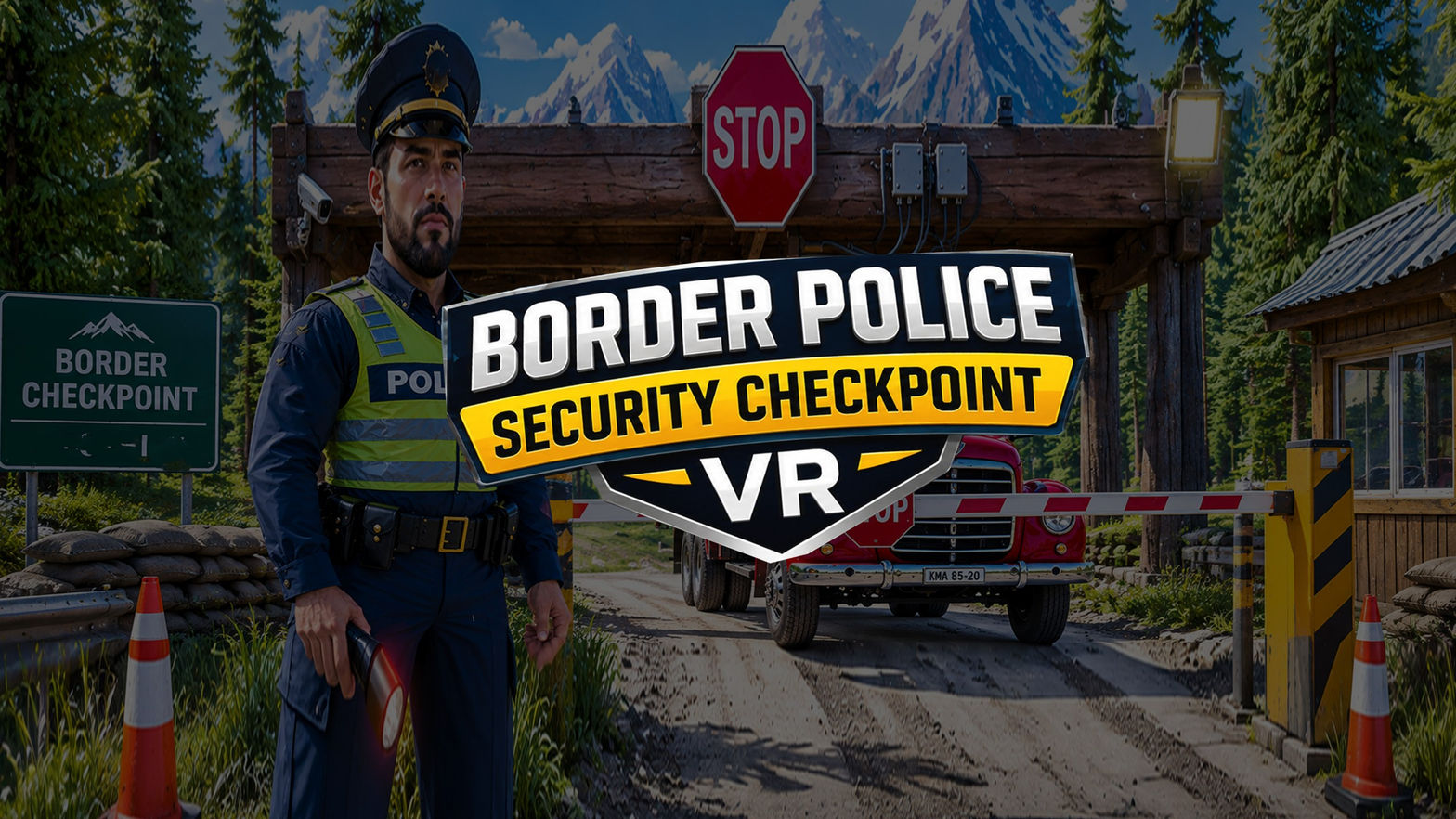 Border Police Security Checkpoint VR