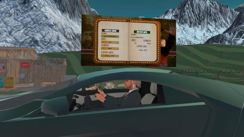Border Police Security Checkpoint VR