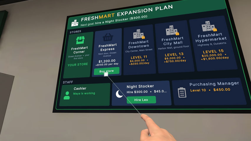My Grocery Shop Simulator VR