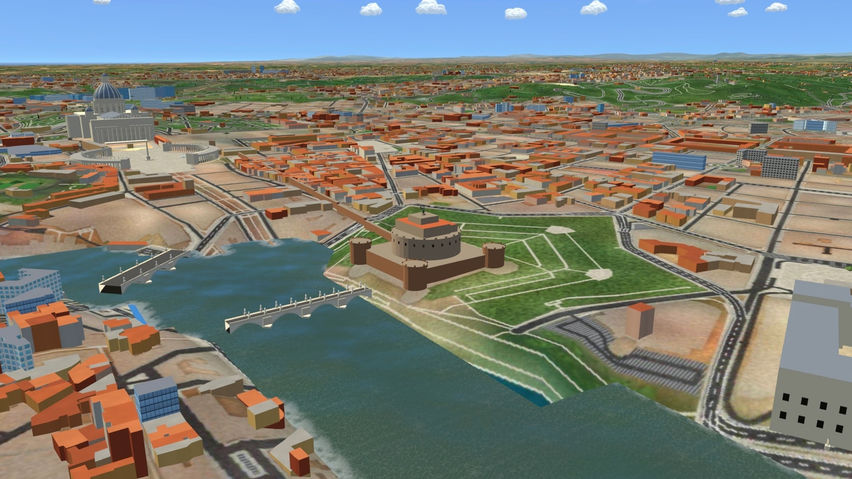 Flight Simulator Rome