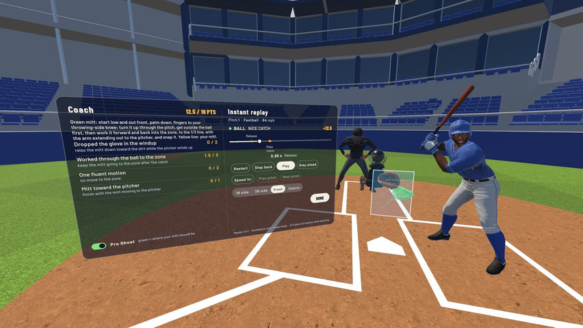 Pro Catcher VR Trainer