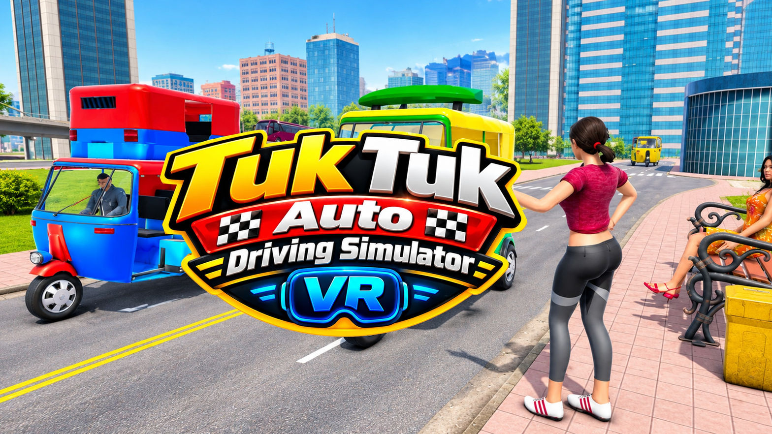 Tuk Tuk Auto  Driving Simulator VR