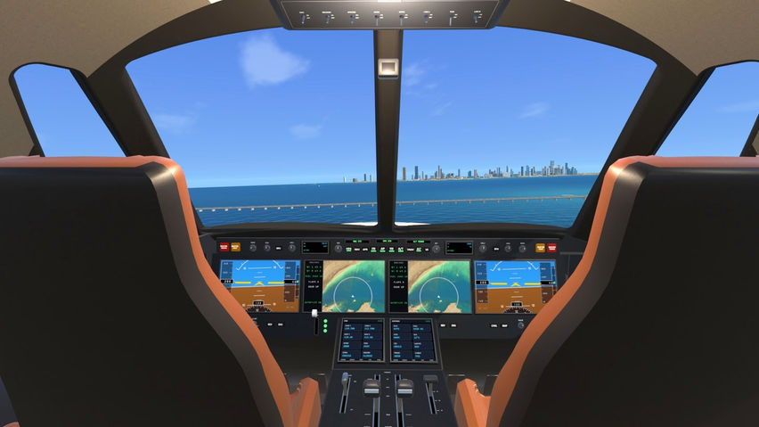 Flight Simulator Kuwait City