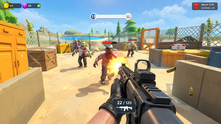 Alien Defense : Shooting Game
