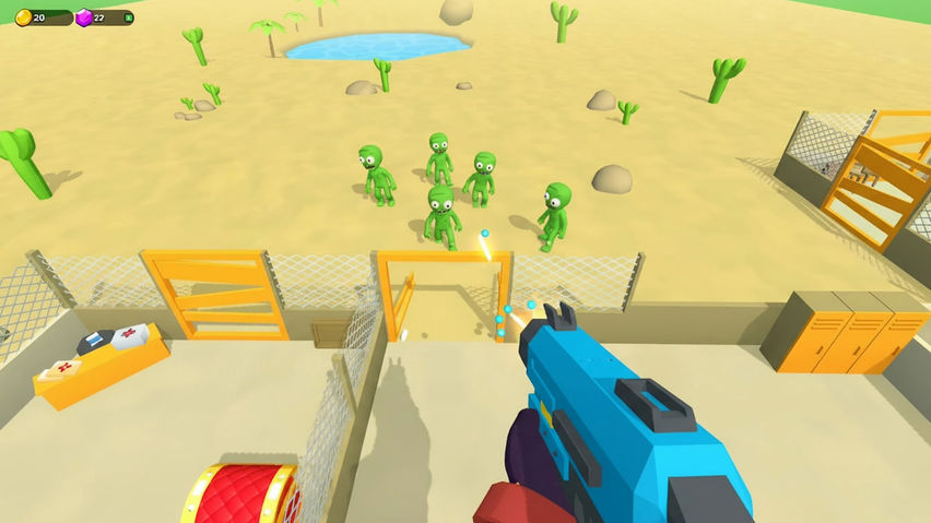 Alien Defense : Shooting Game