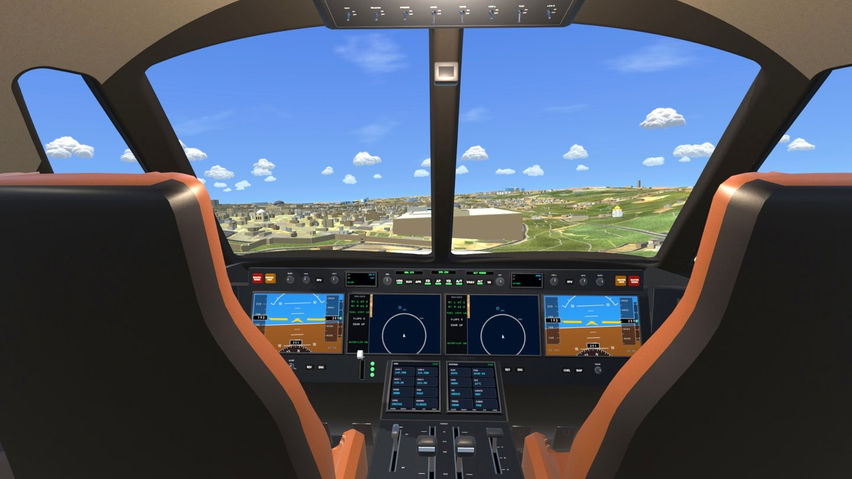 Flight Simulator Jerusalem