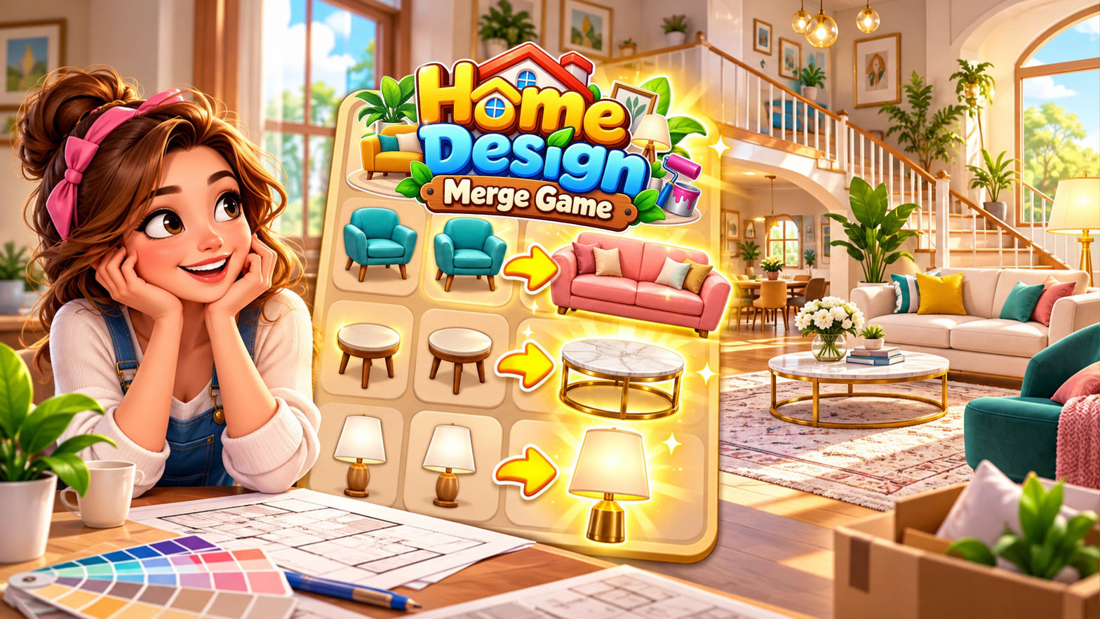 Home Design - Merge Game