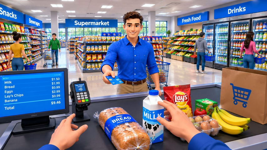 SuperMarket Store Simulator VR