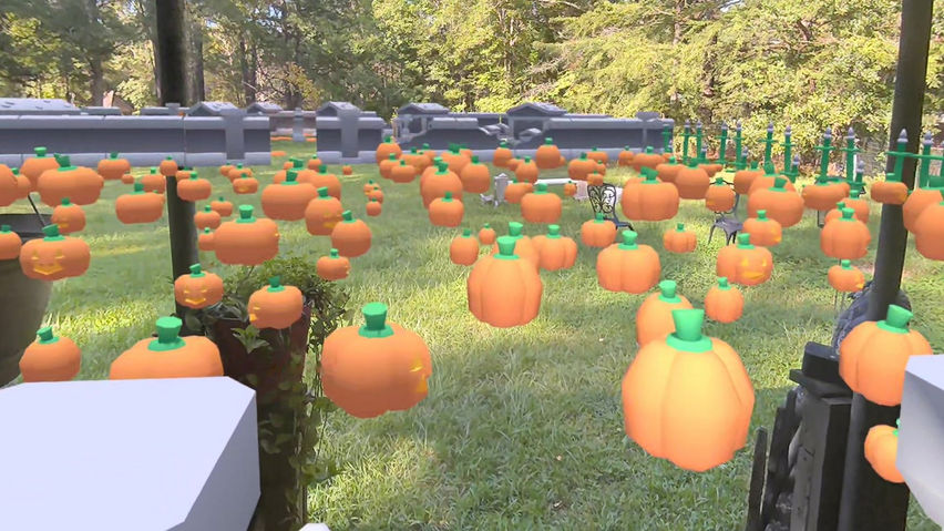 BackyardAR: Happy Halloween!