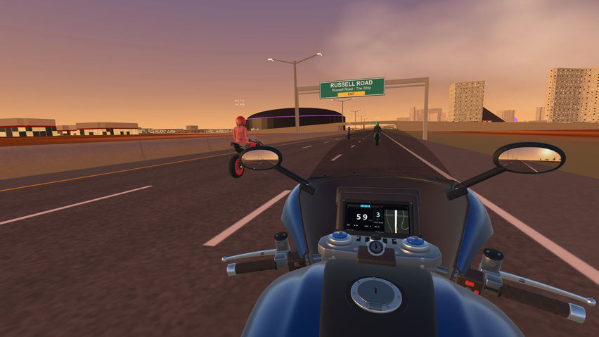 Motorcycle Simulator Nevada