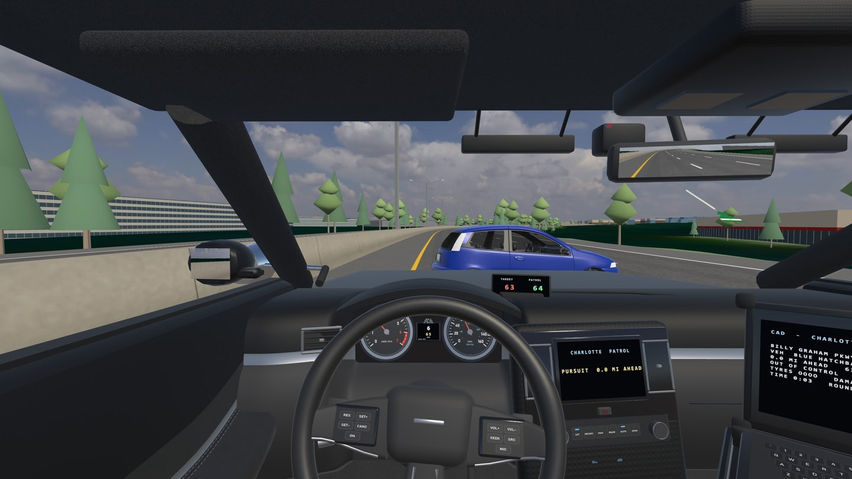 Police Simulator Pursuit North Carolina