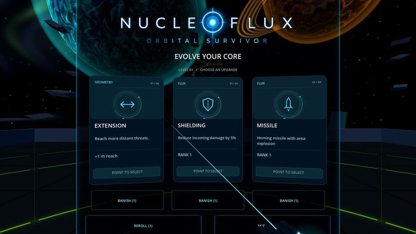 NucleoFlux: Orbital Survivor