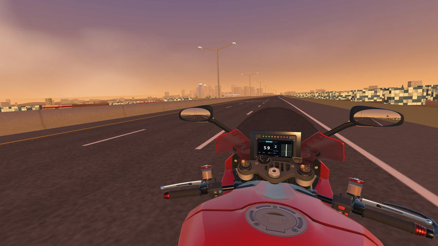 Motorcycle Simulator California