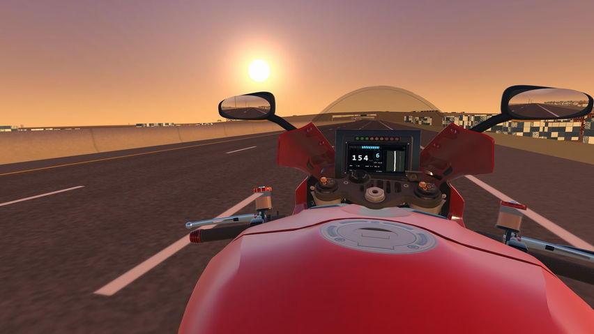 Motorcycle Simulator California