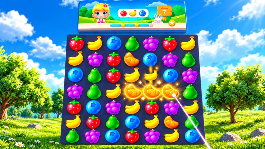 Fruit Match Salon
