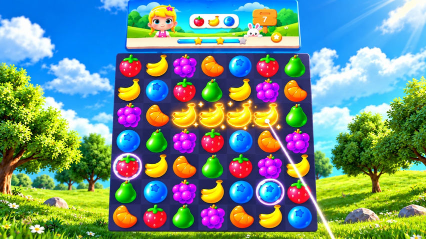 Fruit Match Salon