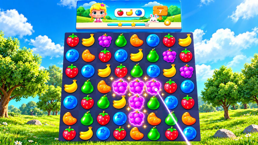Fruit Match Salon