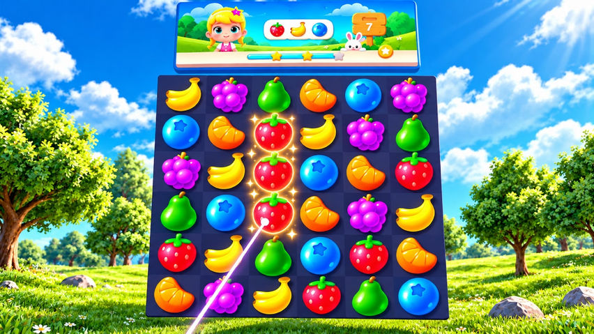 Fruit Match Salon